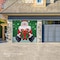 Celebrations Garage Celebrations Santa 7 ft. x 8 ft. Garage Door Cover RE1-07-08-005 - alternate 2